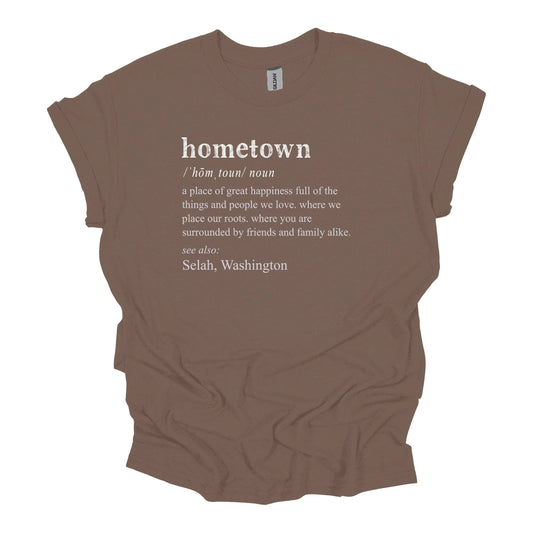 Hometown Definition Personalized Tee