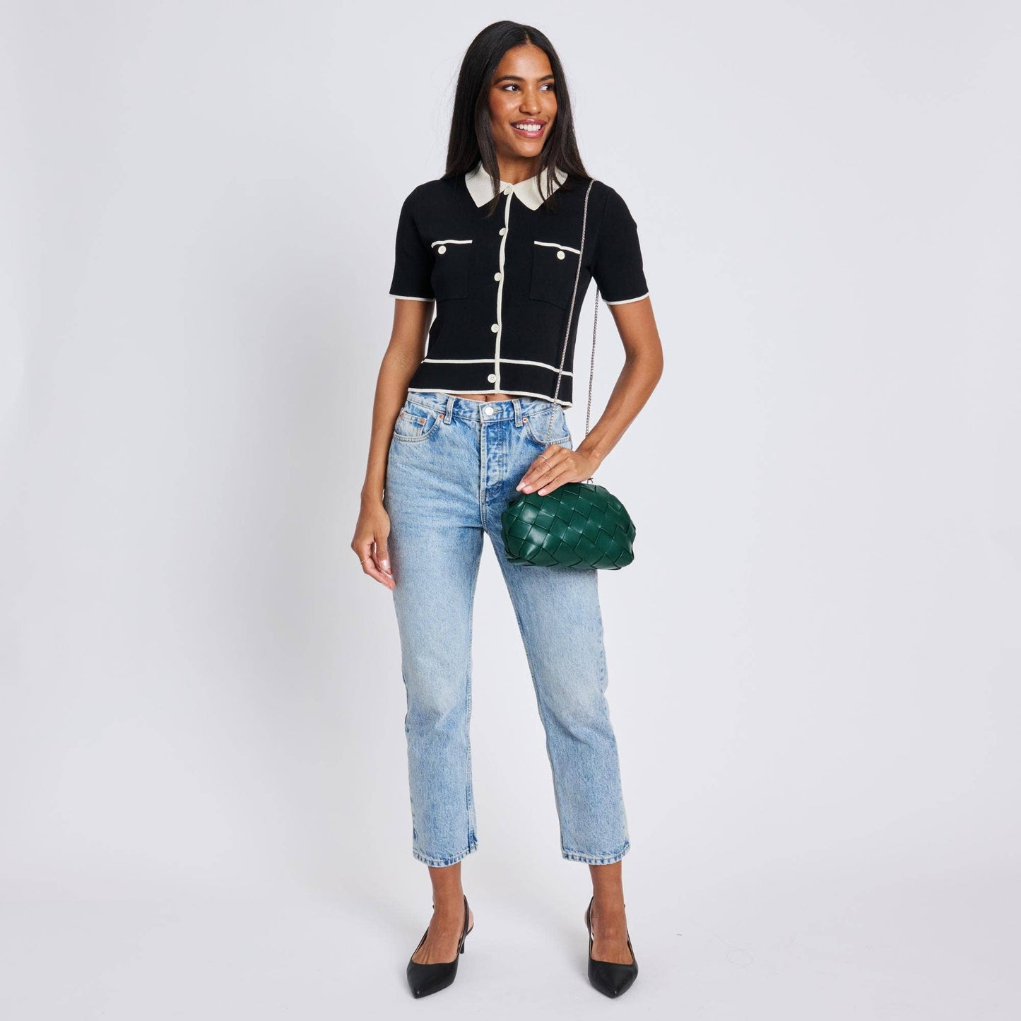Pauline Woven Crossbody