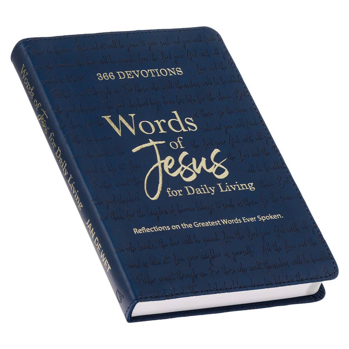 Devotional Words of Jesus for Daily Living Faux Leather