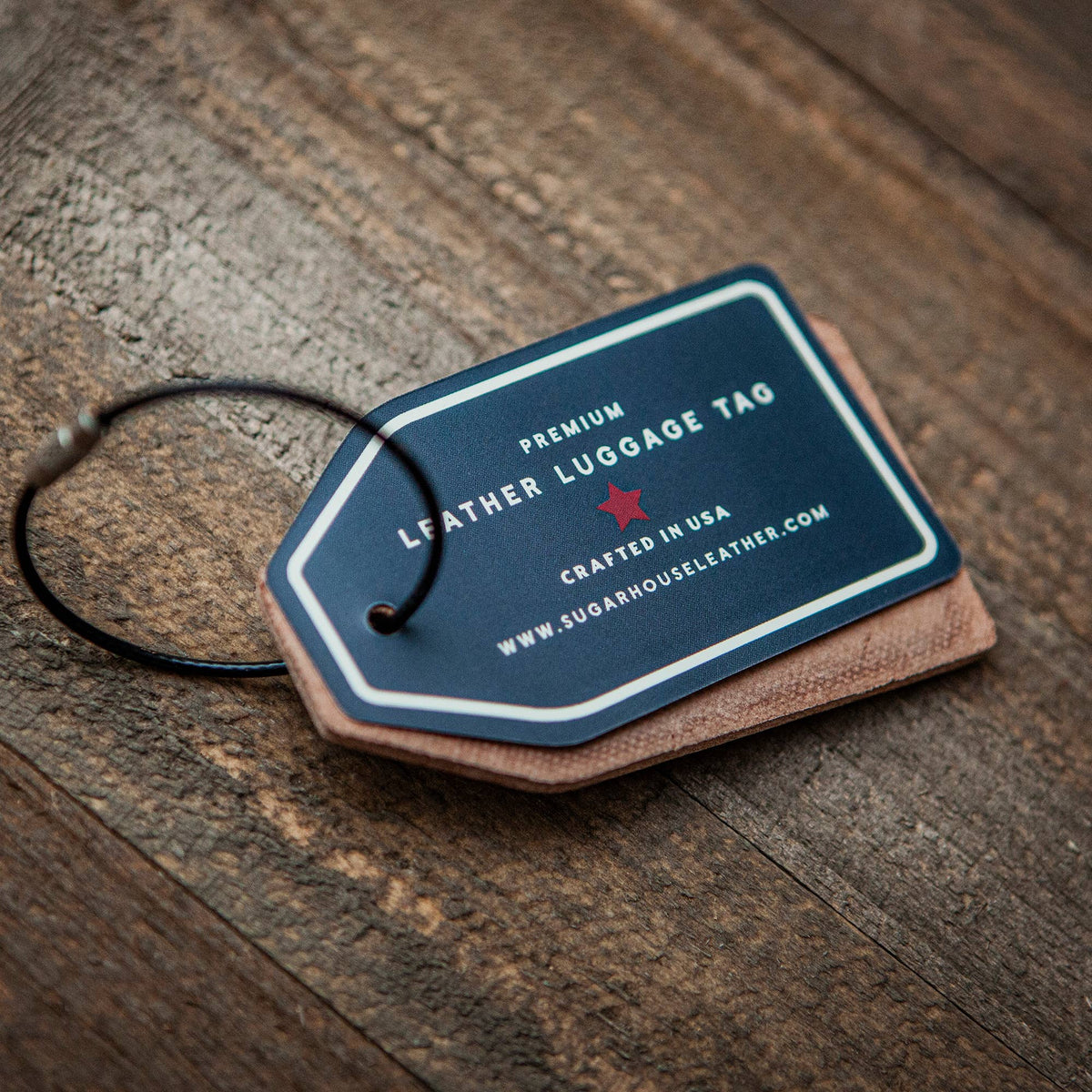 This Bag Is Not Yours Leather Luggage Tag