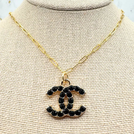 14K Gold Chanel Upcycled Necklace
