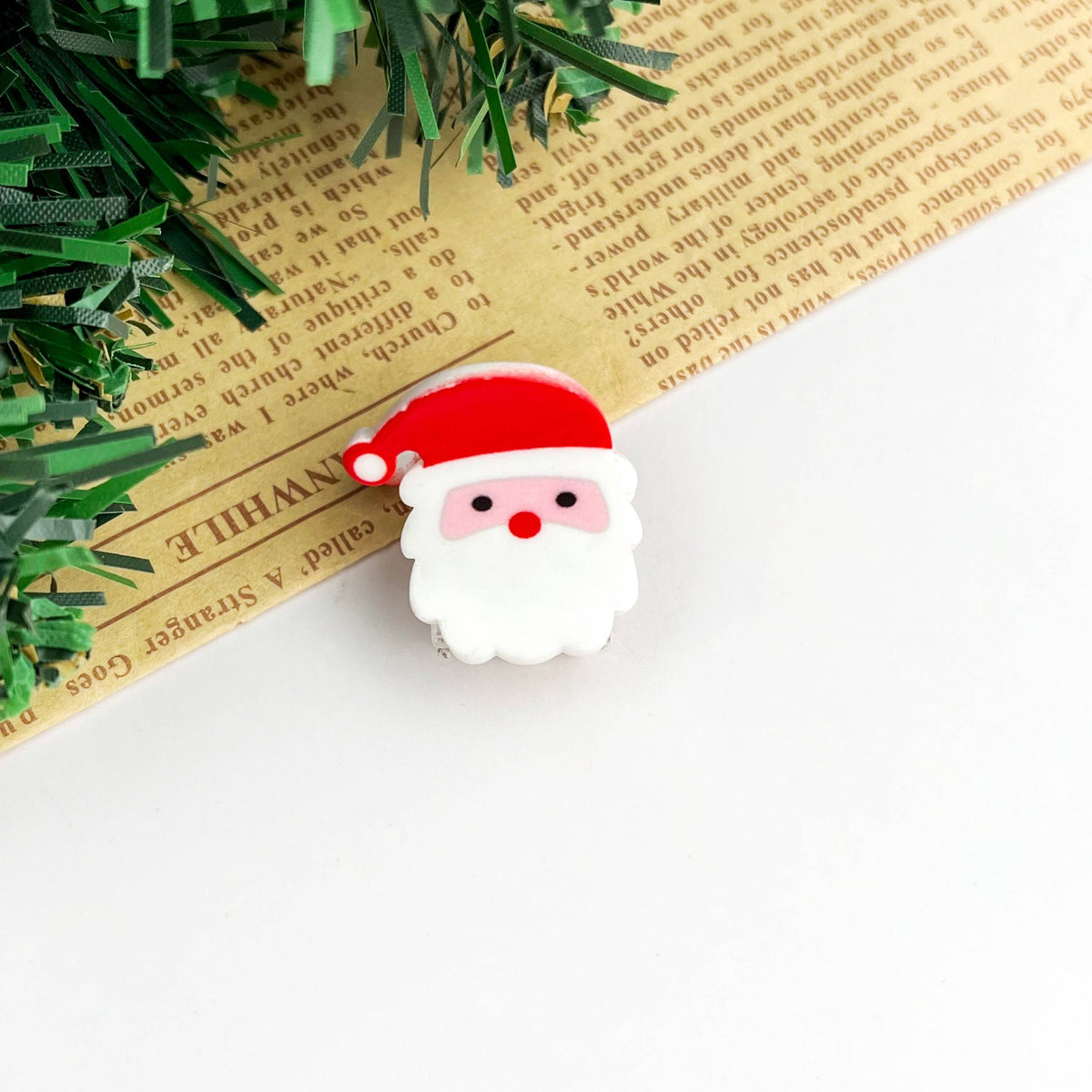 Christmas Mini Hair Claw Clip