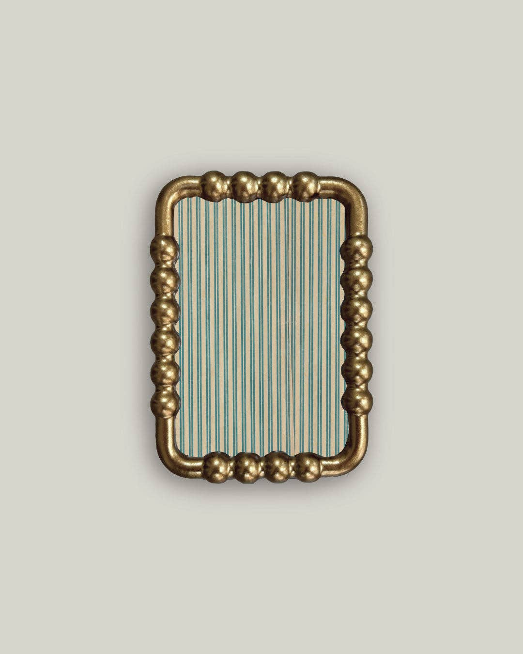 Beaded Edge Photo Frame – Denim & Design