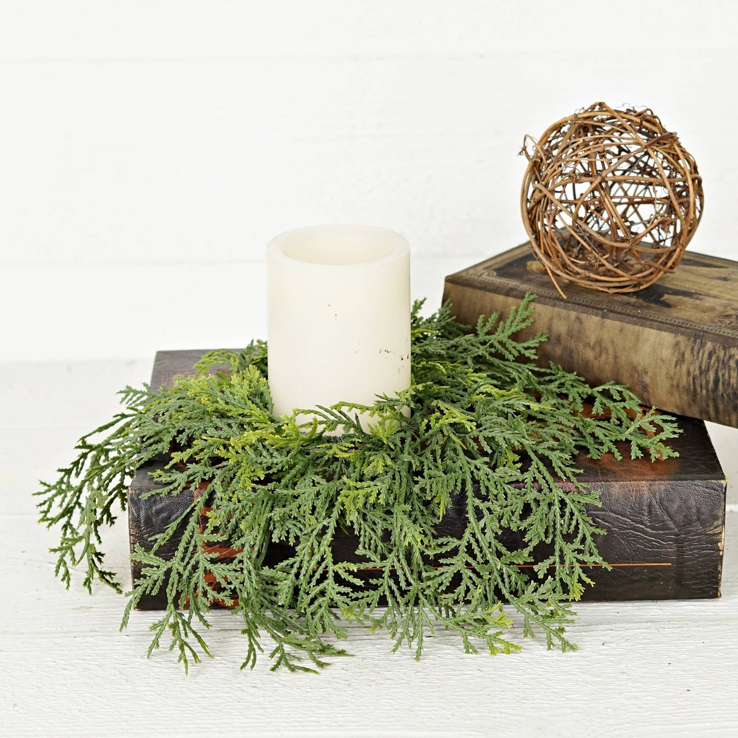 3.5in(15in)Ring-Soft Touch Dripping Cedar
