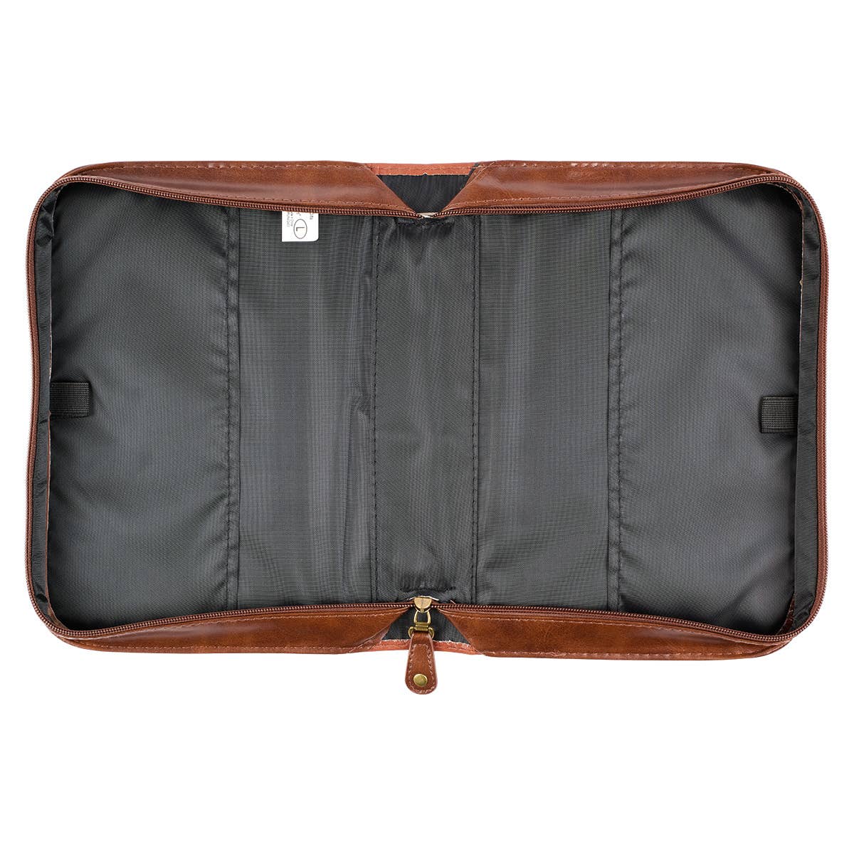 Bible Cover Classic Brown Two-tone Stand Firm 1 Cor. 16:13