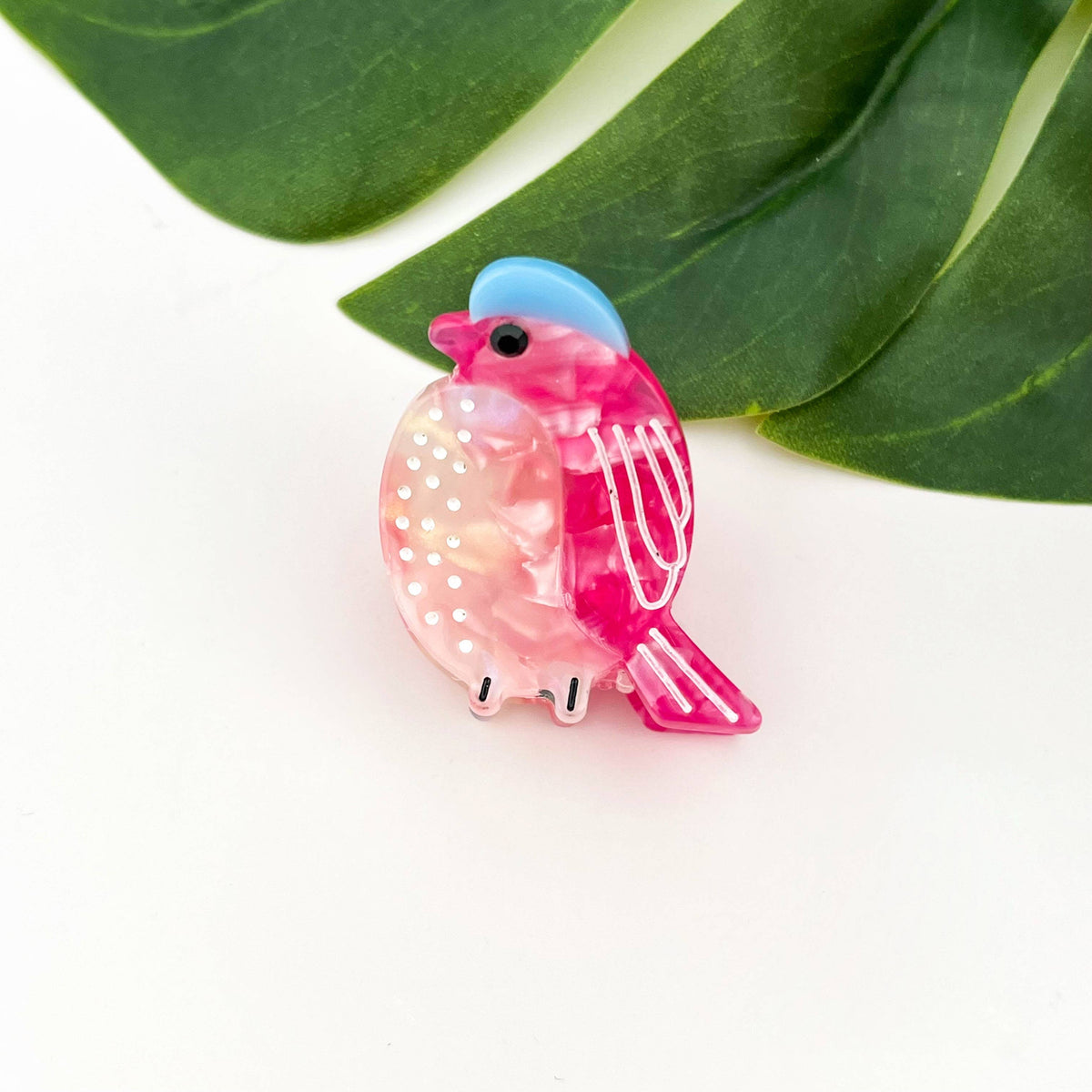 Mini Bird Hair Claw Clip