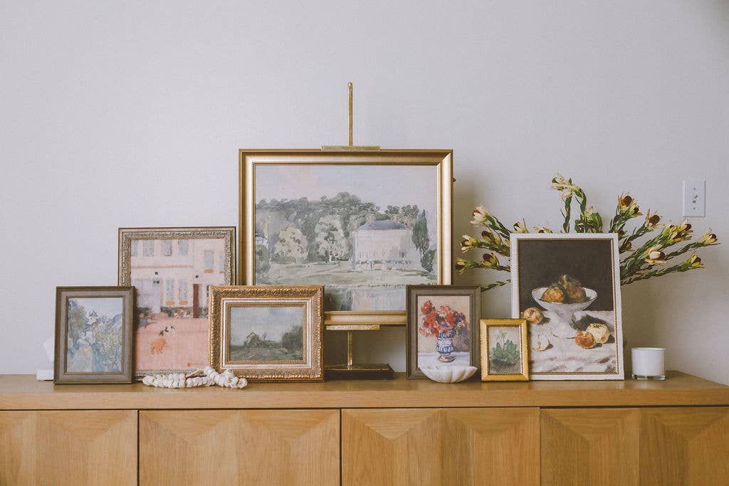 The House of Dr Gachet Framed Antique Art