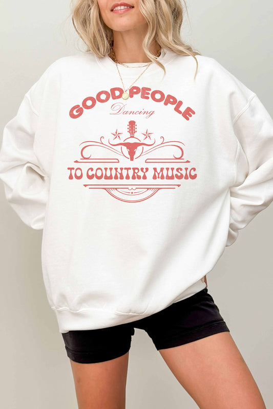 [G1886X-OSS]-GOOD PEOPLE OVERSIZED SWEATSHIRTS