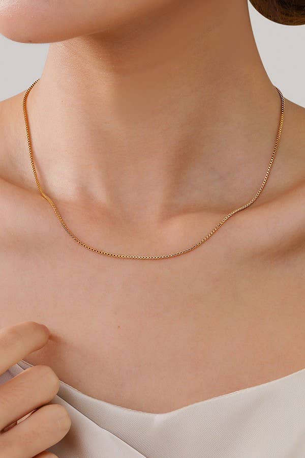Stainless Steel Multi-Chain Necklace - Waterproof Tarnish Free