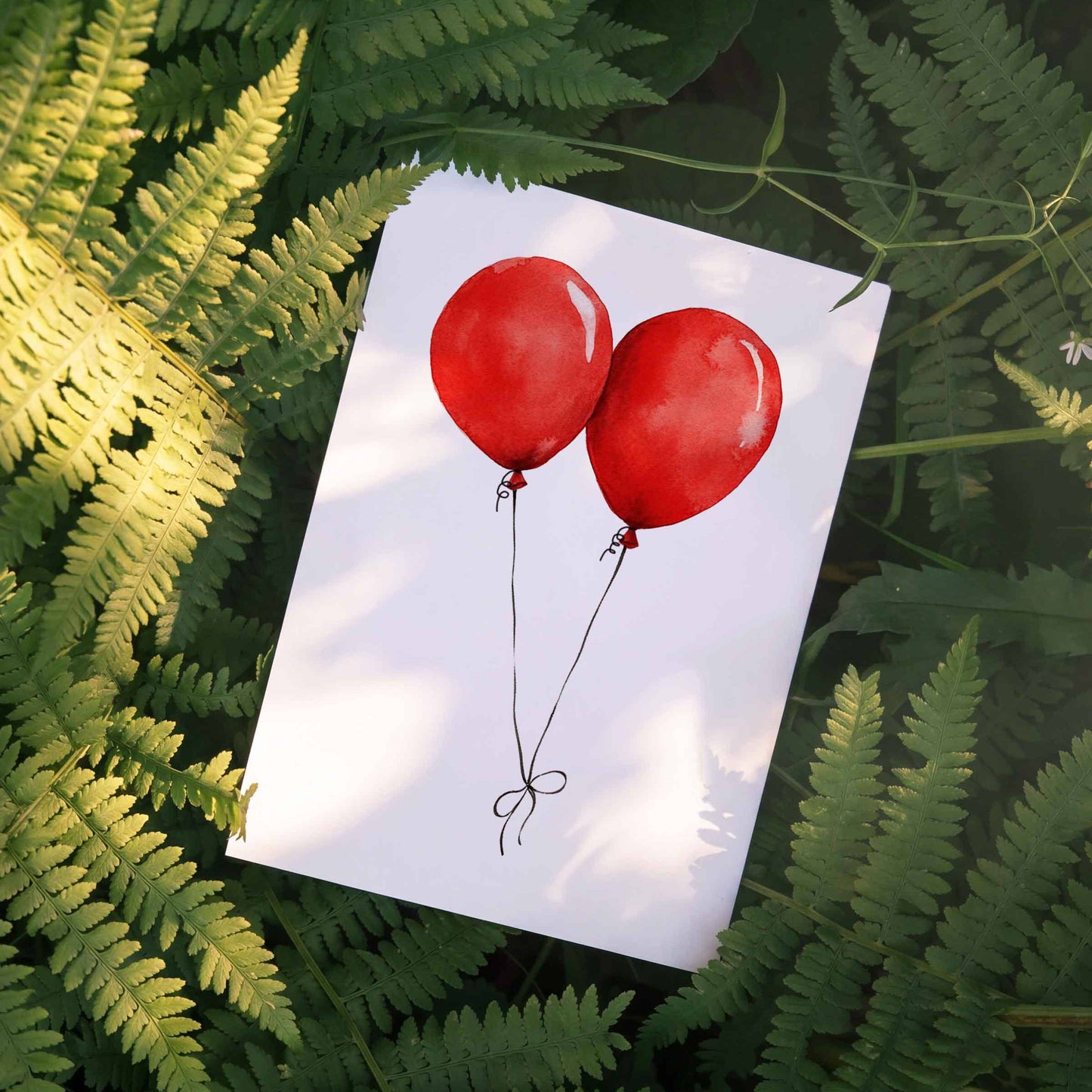 Balloons - Box of 6 Note Cards
