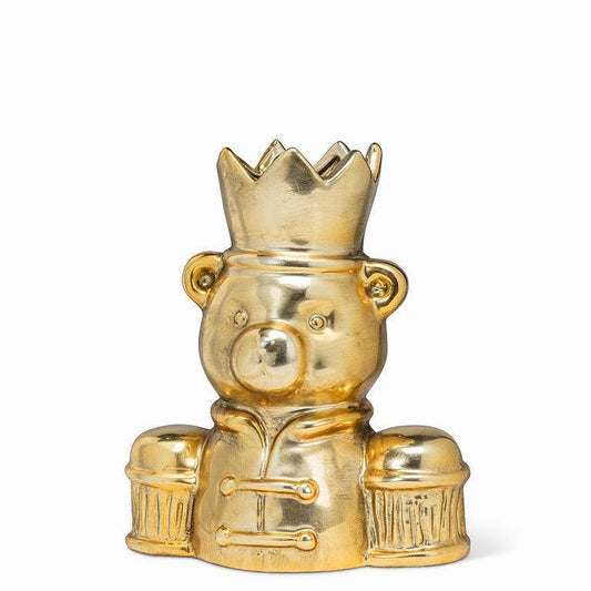Soldier Bear Vase