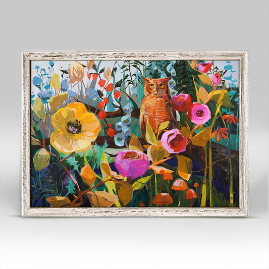 I Am Smiling Mini Framed Canvas
