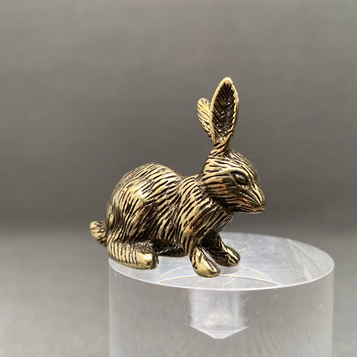 Brass Rabbit Crafts Decoration Desktop Ornaments