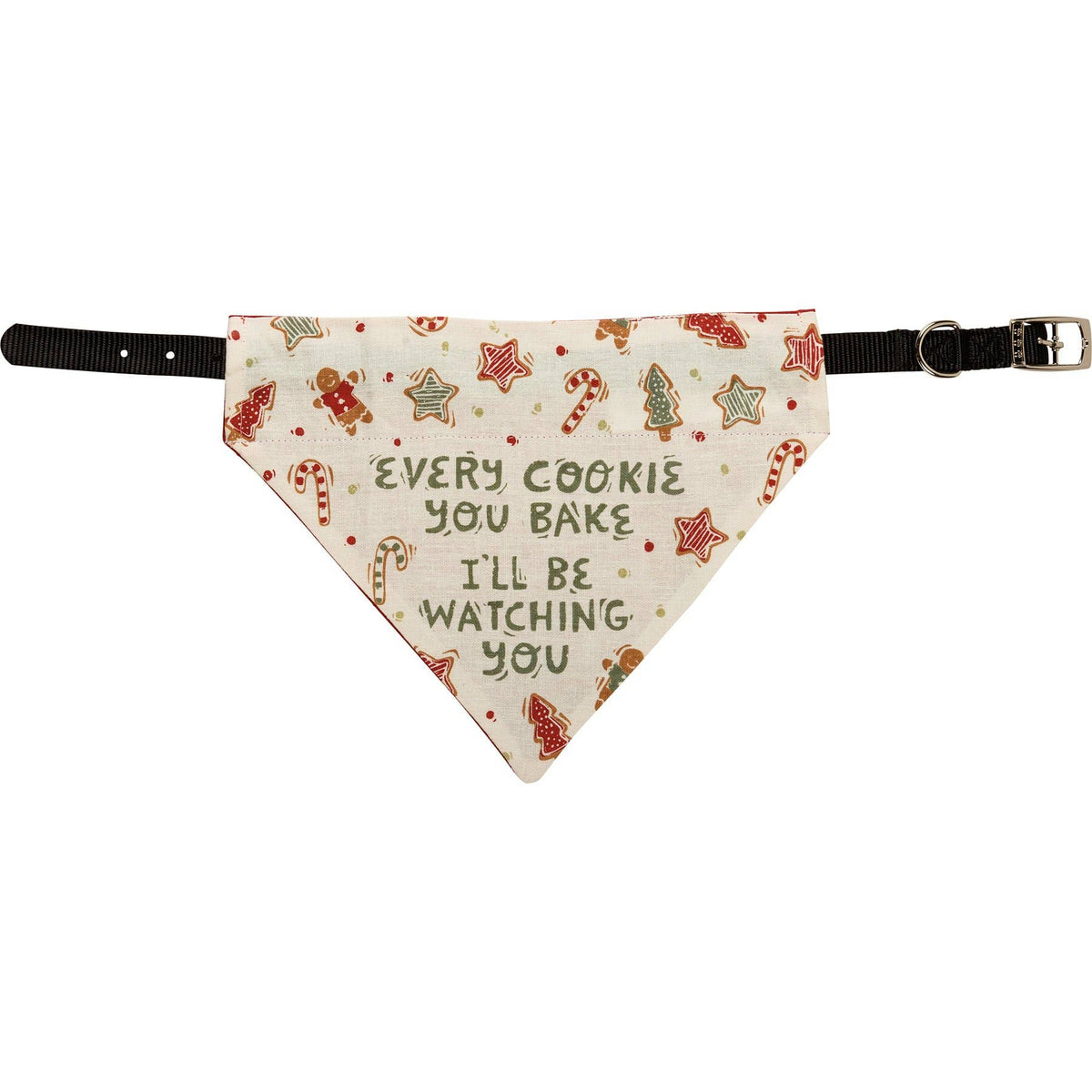 Elf Made Me/You Bake Large Collar Bandana