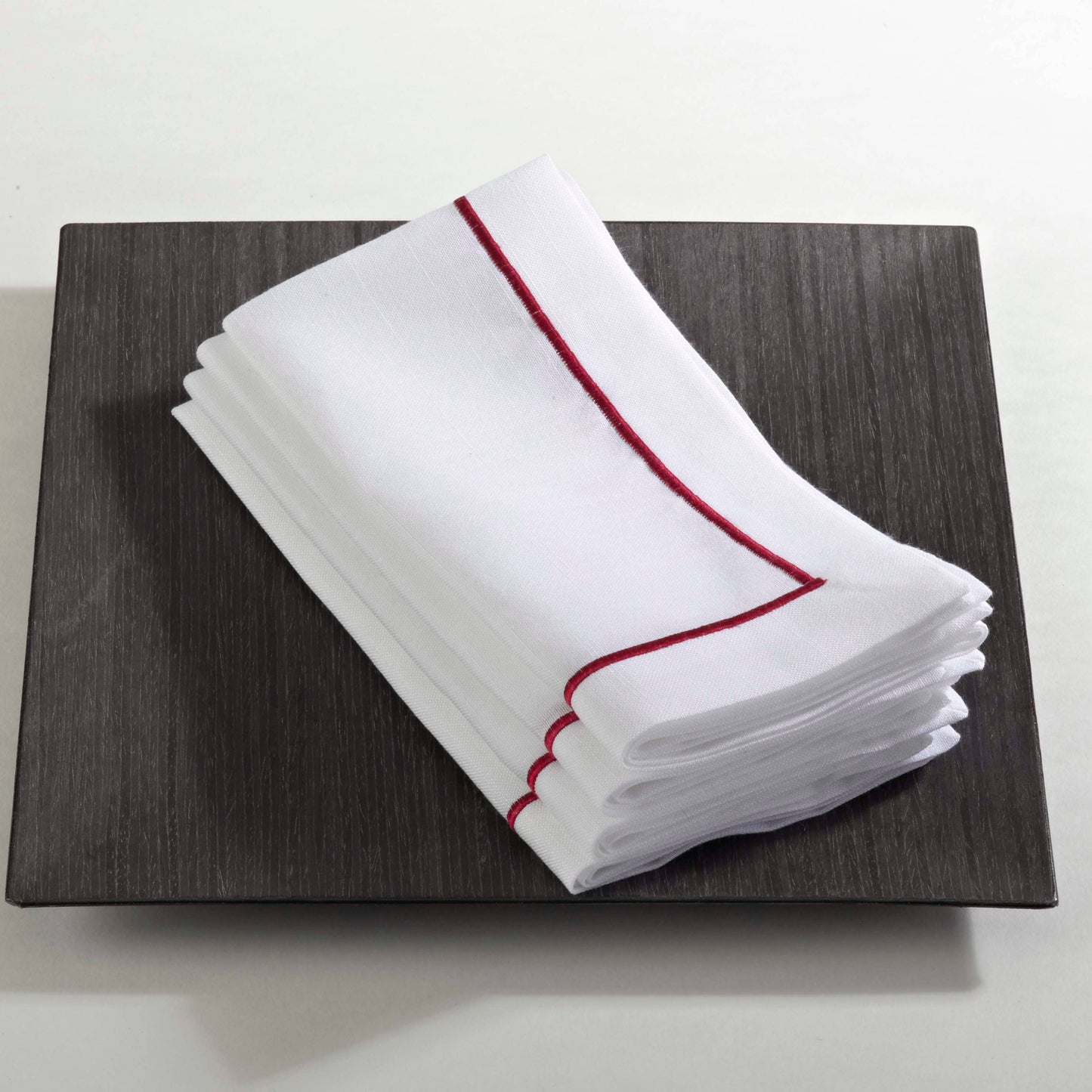 Embroidered Line Design Napkin