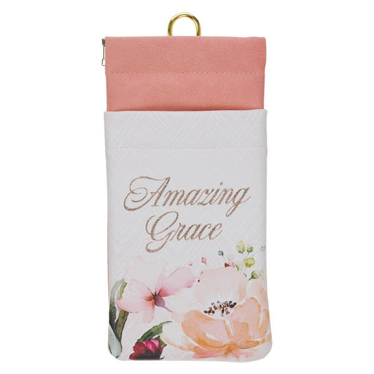 Eyeglass Case Coral  Amazing Grace