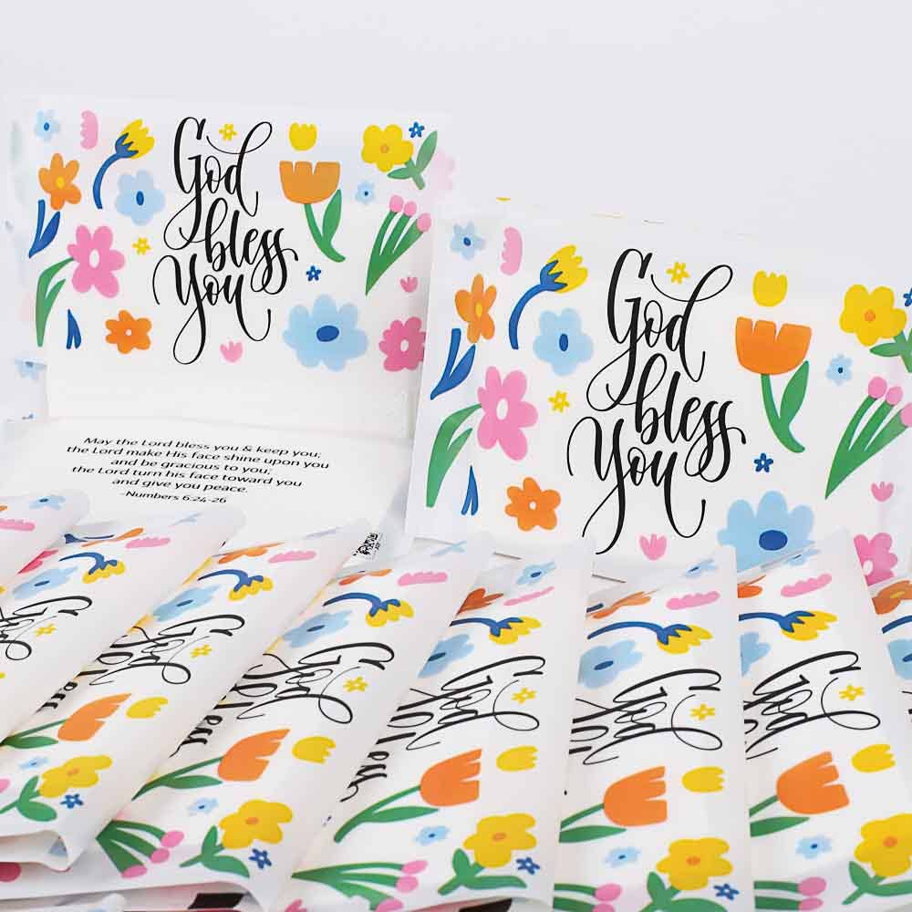 Tissue Packs - God Bless