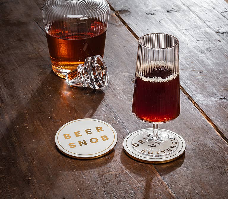 Drink Up Buttercup Coaster-4"