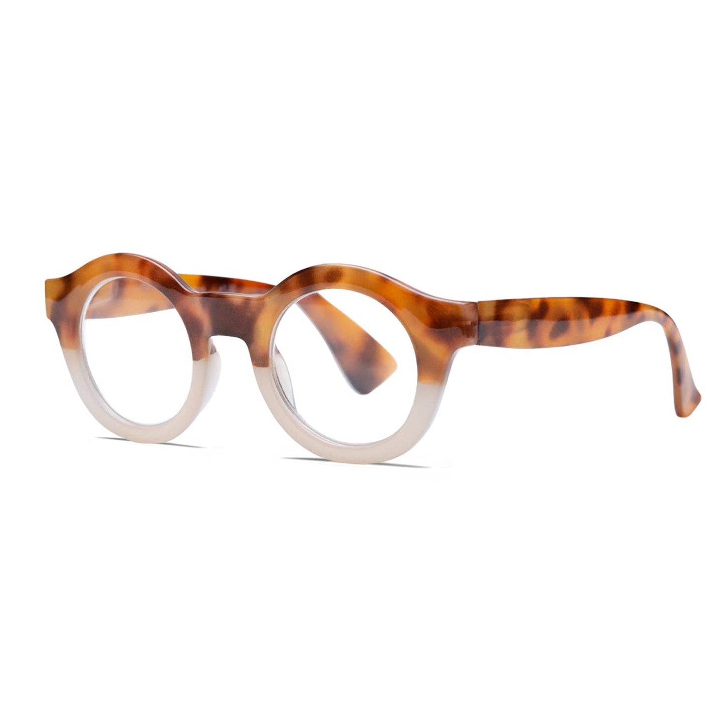 TAYLOR | Amber Tortoise | Ivory | Blue Light