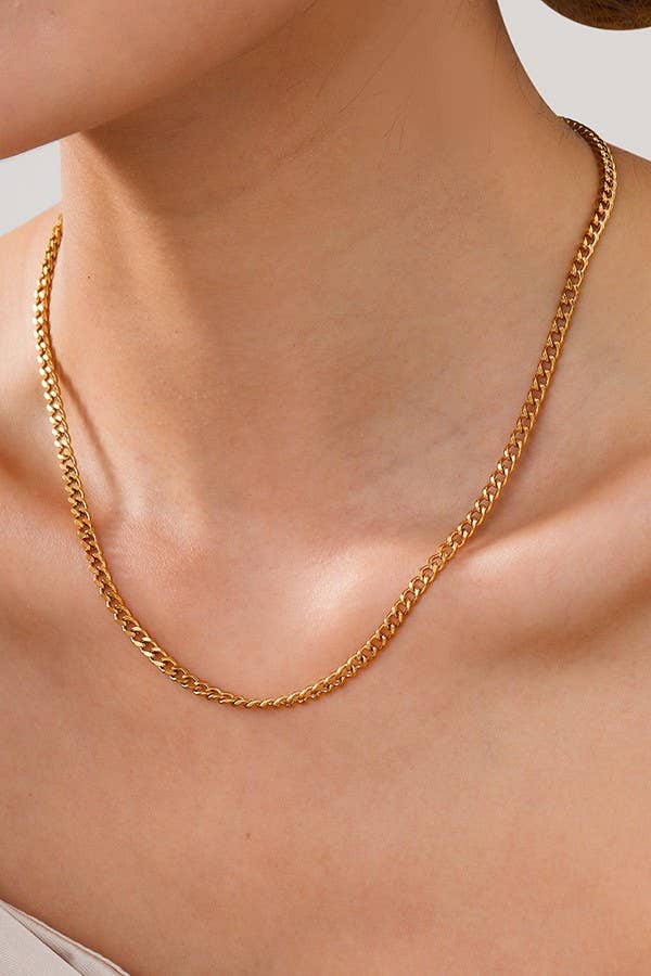 Stainless Steel Multi-Chain Necklace - Waterproof Tarnish Free