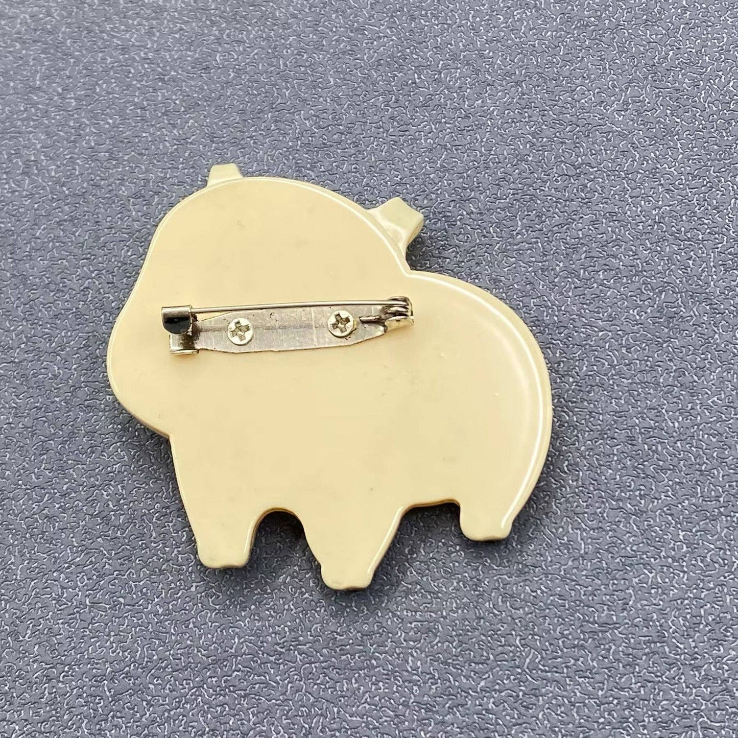 Acrylic Pig Brooch