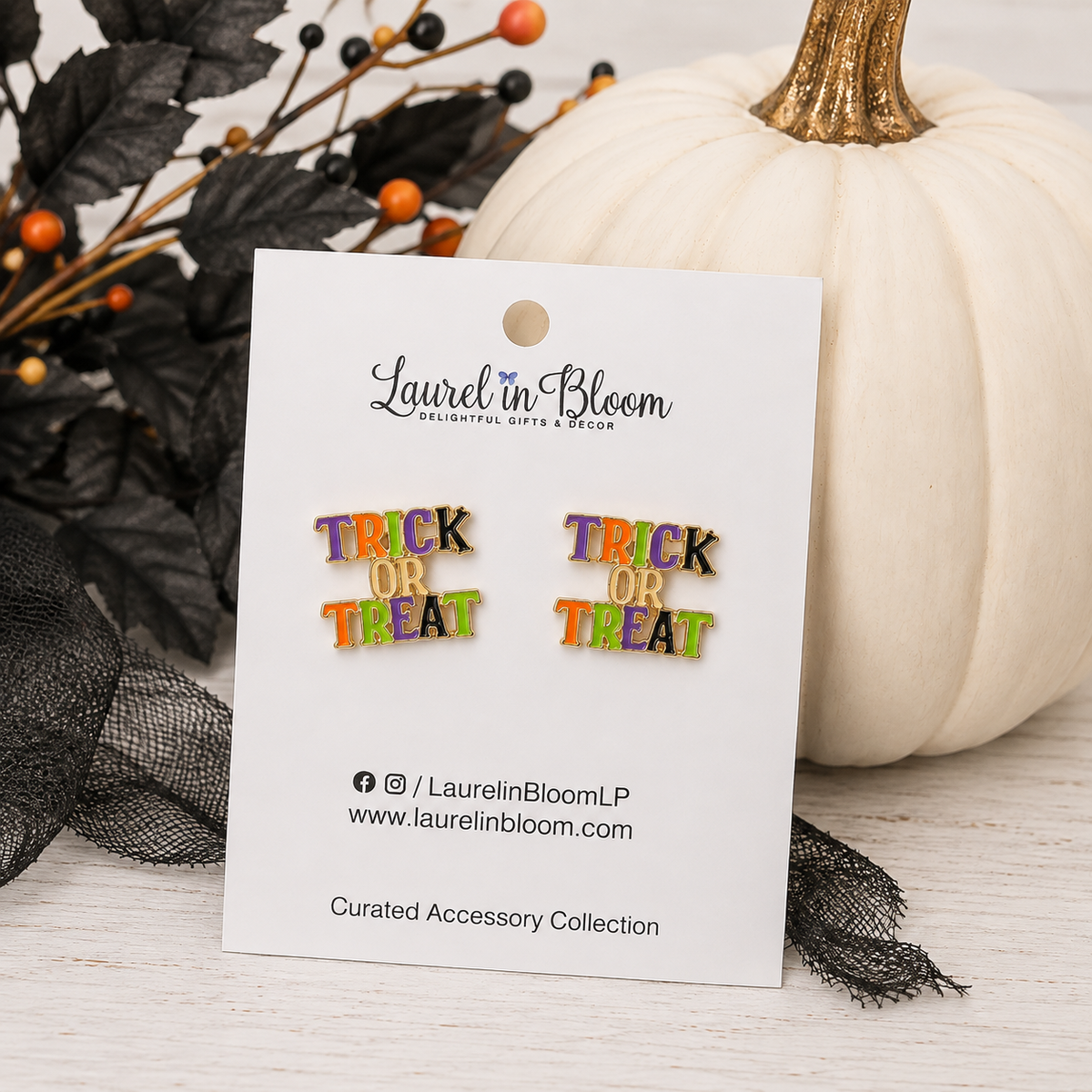 Trick or Treat Earrings