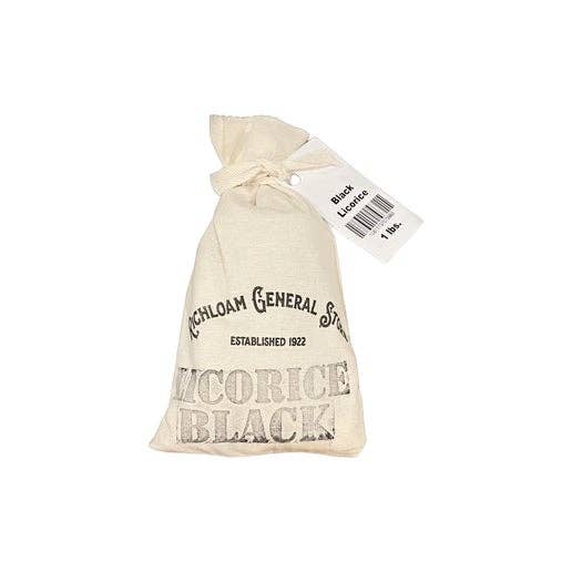 Black Licorice with Decorative Cloth Bag (1 lbs.)