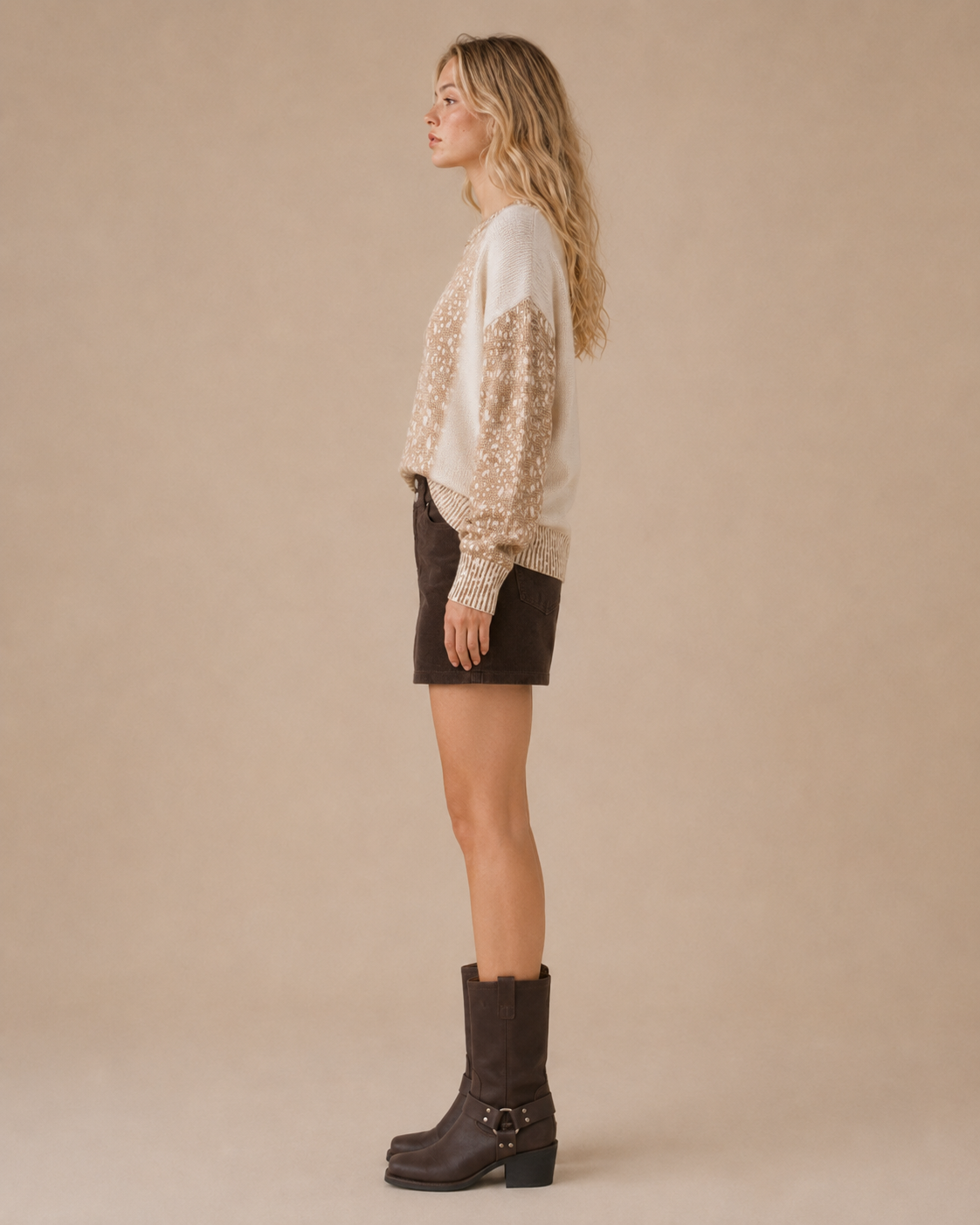 Deer Pattern Sweater