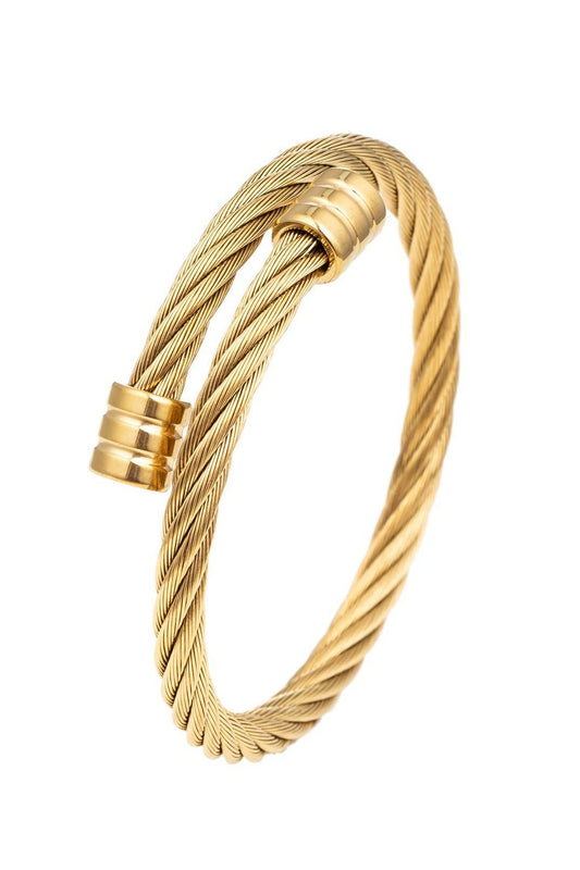 Nicky Cuff Bracelet - Gold