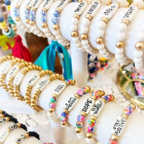 Affirmation Name Bracelets