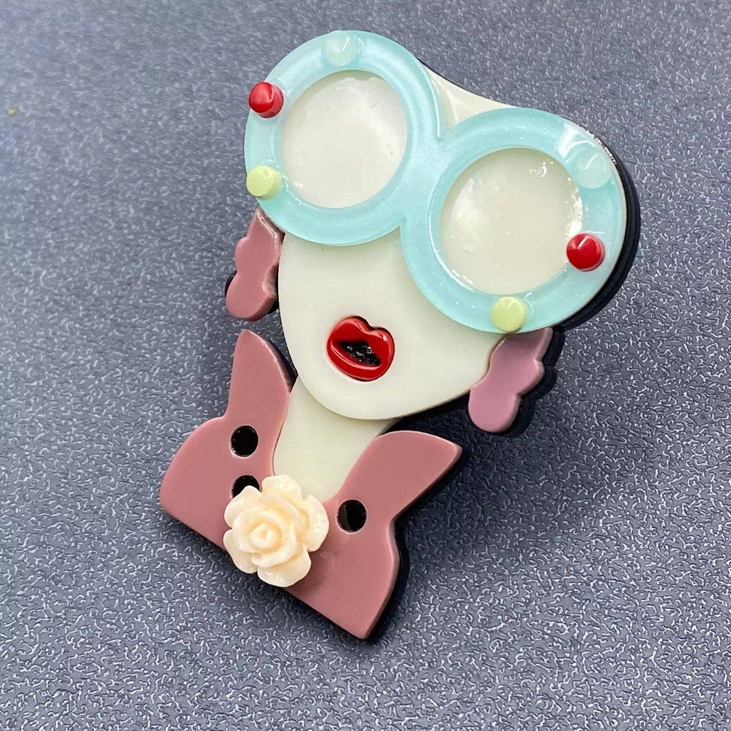 Creative Beauty Acrylic Brooch