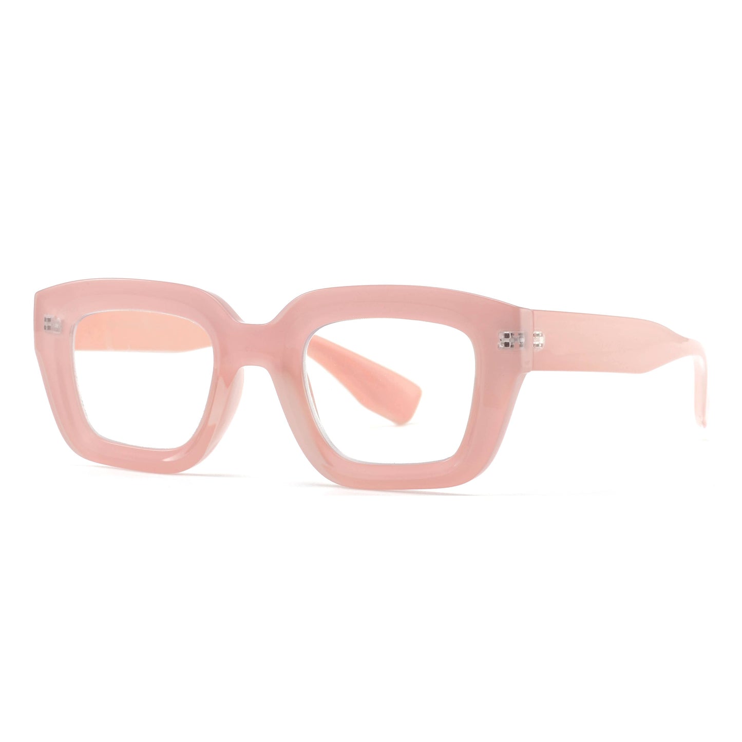 OWEN | Transparent Pink | Blue Light