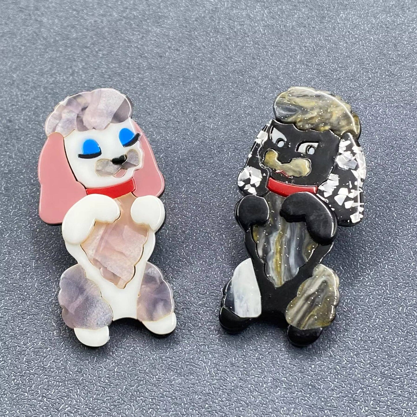 King Charles Spaniel Dog Acrylic Brooch