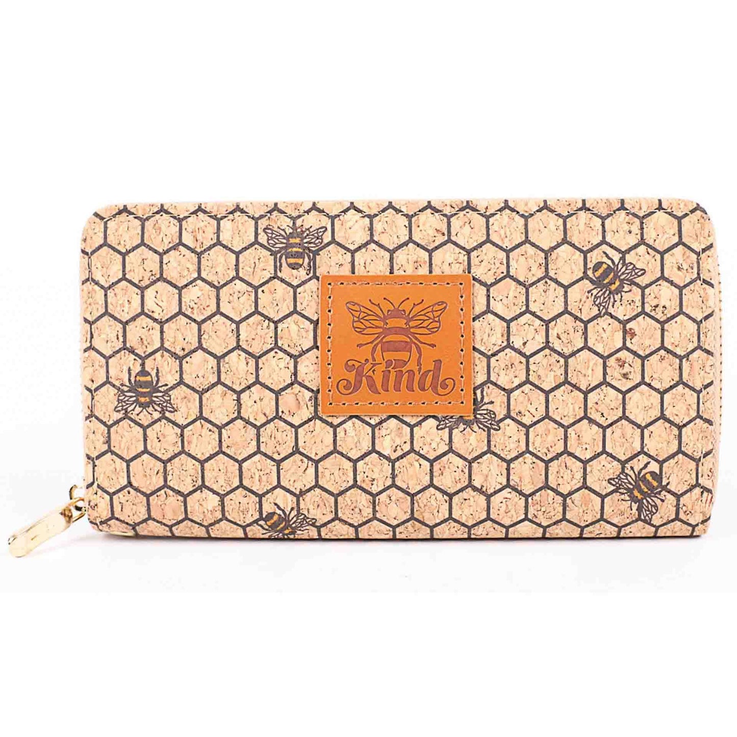 Women's Wallet - Cork - Bee Kind