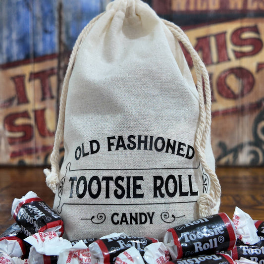Tootsie Roll Candy with Decorative Cloth Bag (5 oz.)