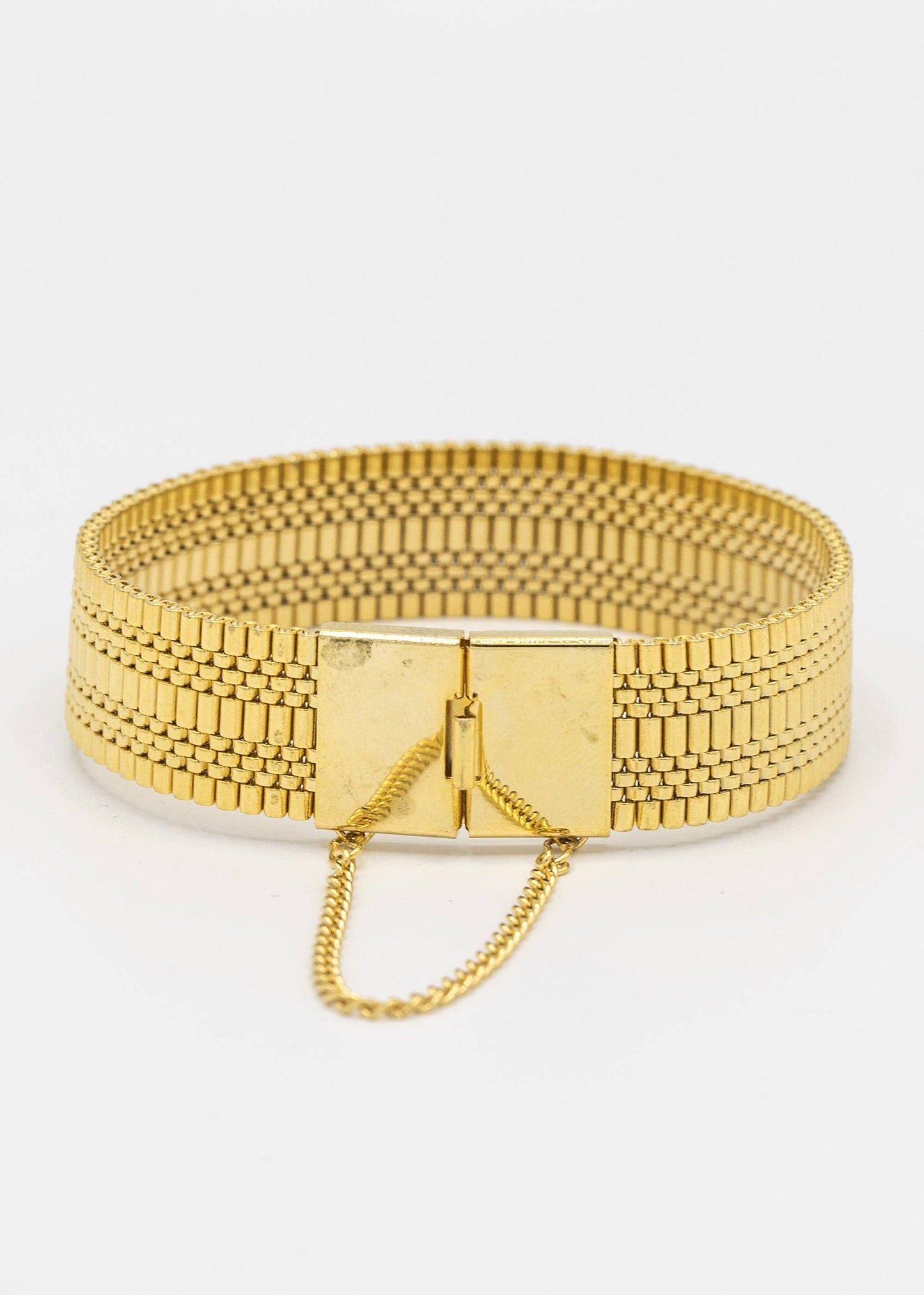 Rebecca Gold Mesh Bracelet