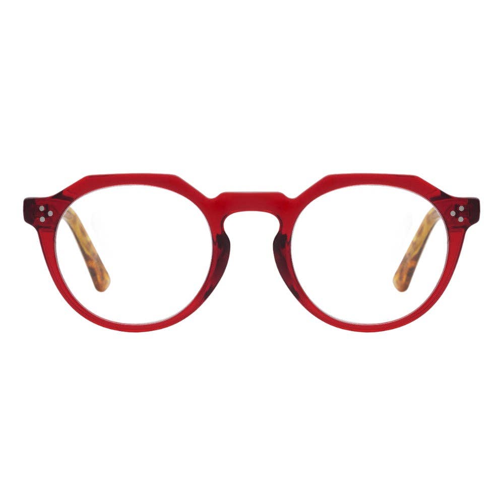 PARKER | Red | Tortoise | Blue Light