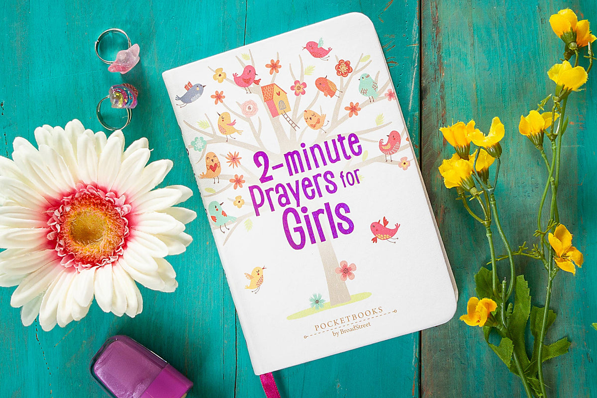 2-Minute Prayers for Girls (Prayer Book, Stocking Stuffers)