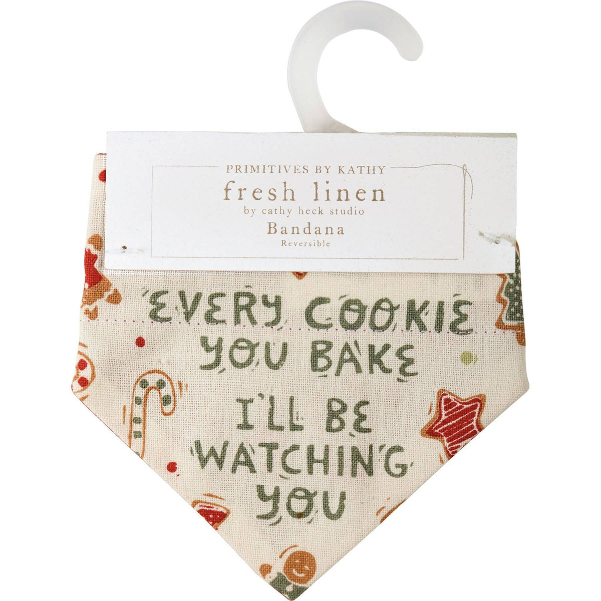 Elf Made Me/You Bake Small Collar Bandana