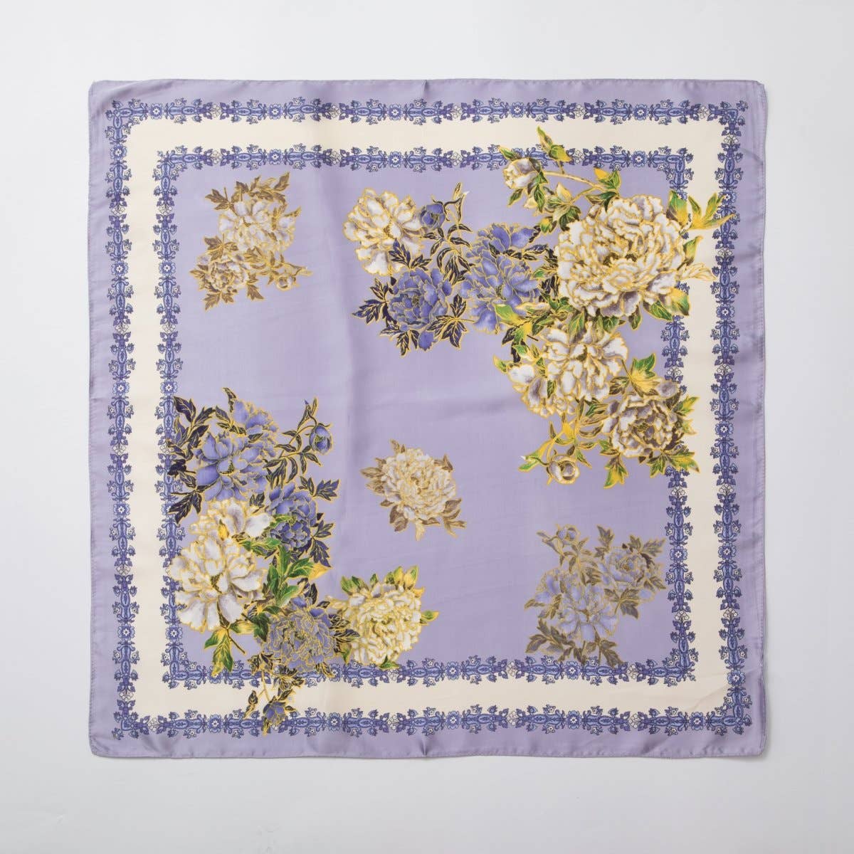 Artsy Design Scarf – 55x55cm for Summer Scarf Necklace Making, Hair, Bag Accessories