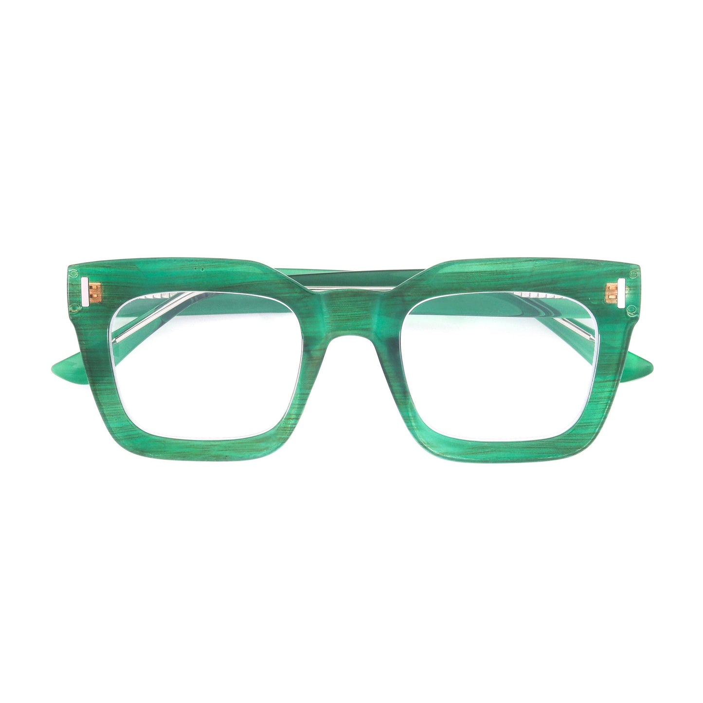 RAZ | Green and Brown Stripes | Blue Light