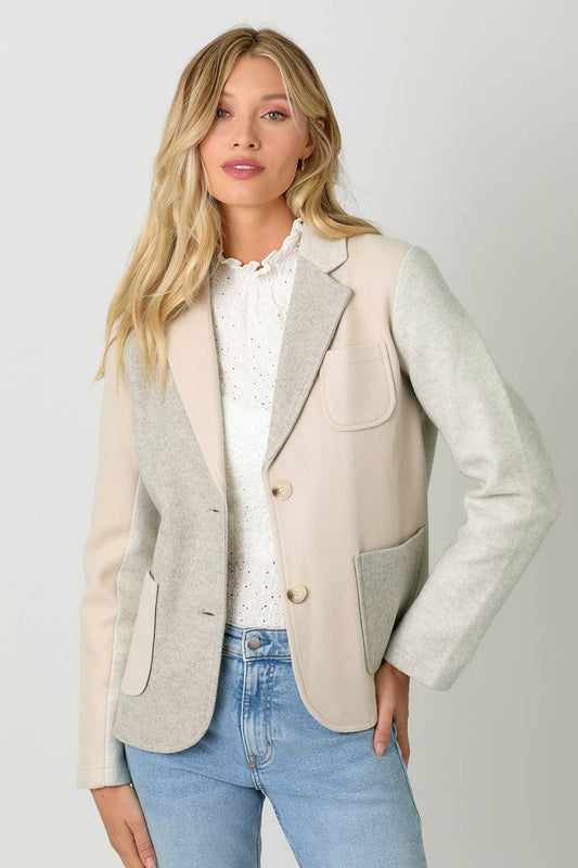 Color Blocked Sport Coat