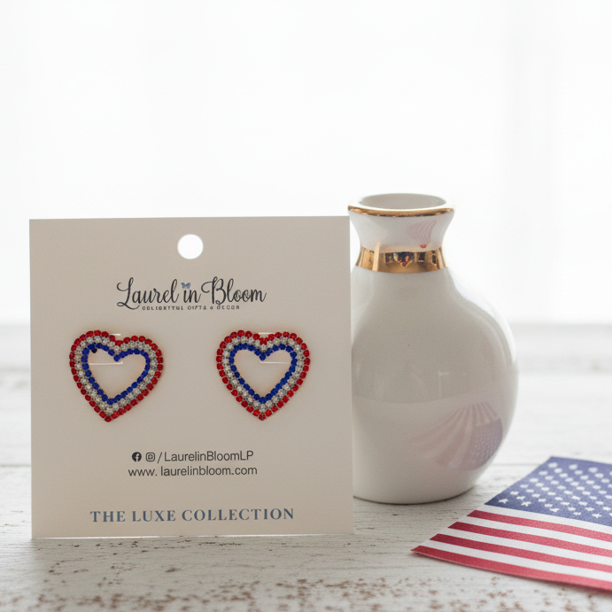 Patriot Love Earrings