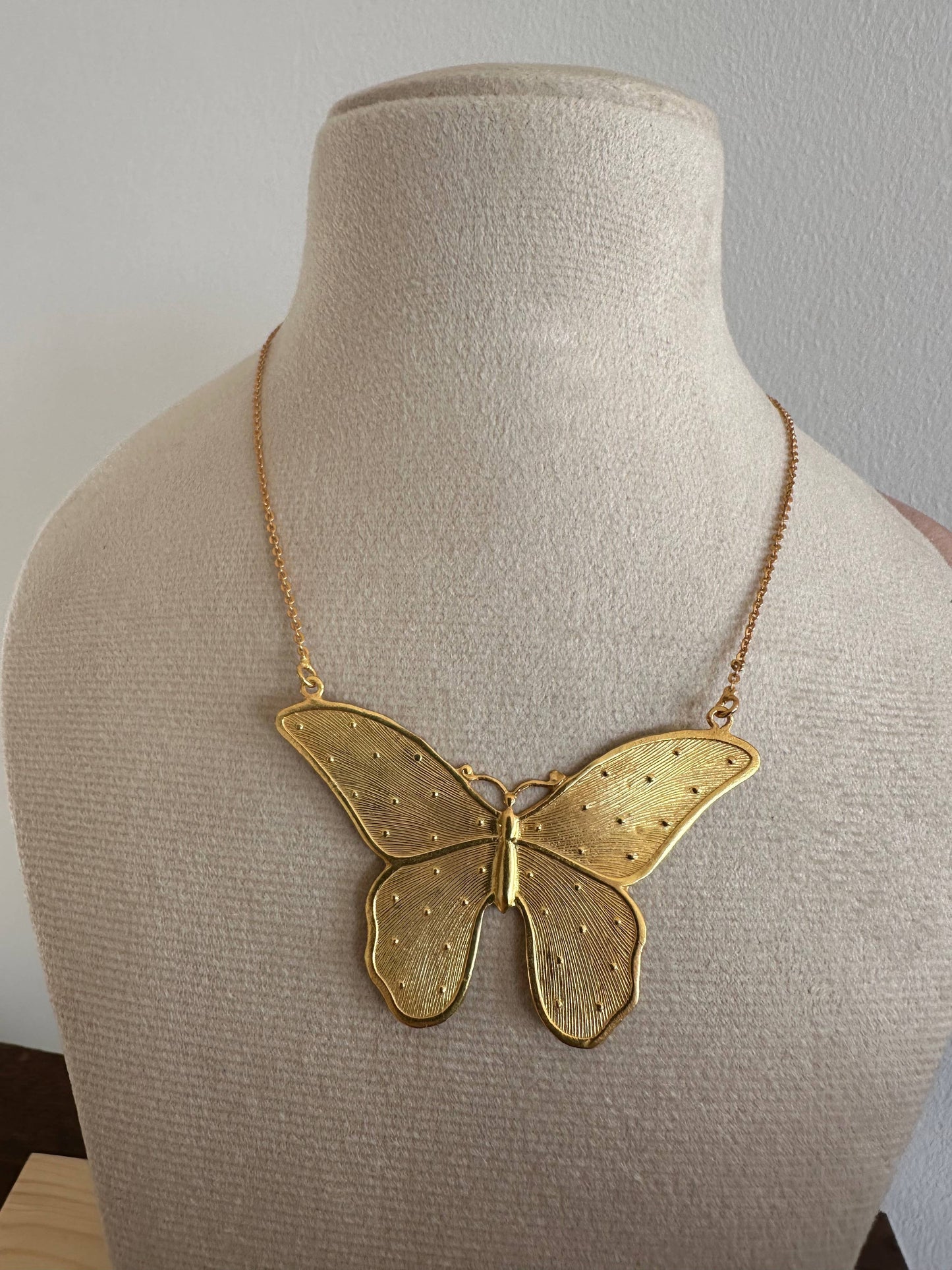 Butterfly Necklace | Gold Chain | Hope + Rebirth Necklace