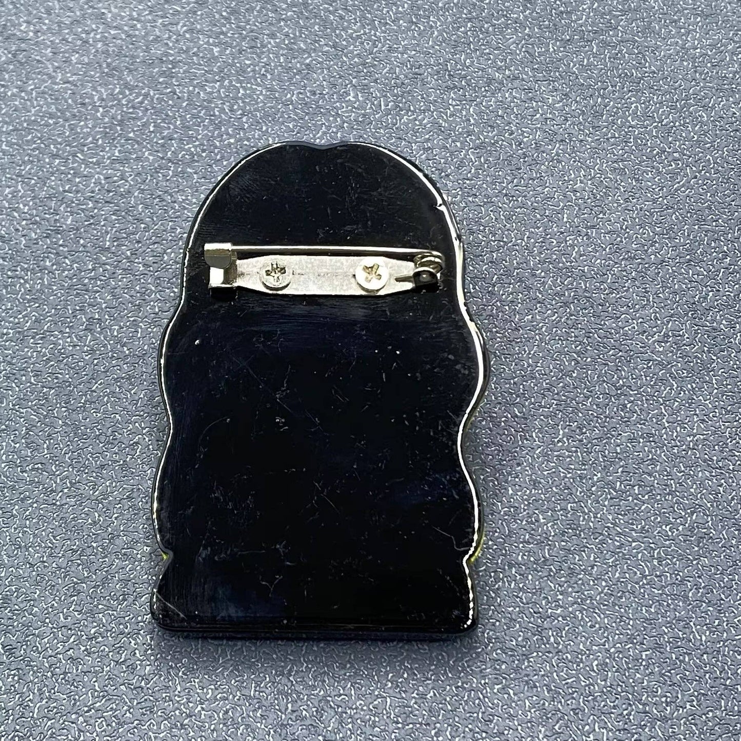 Fashion Girl Acrylic Brooch