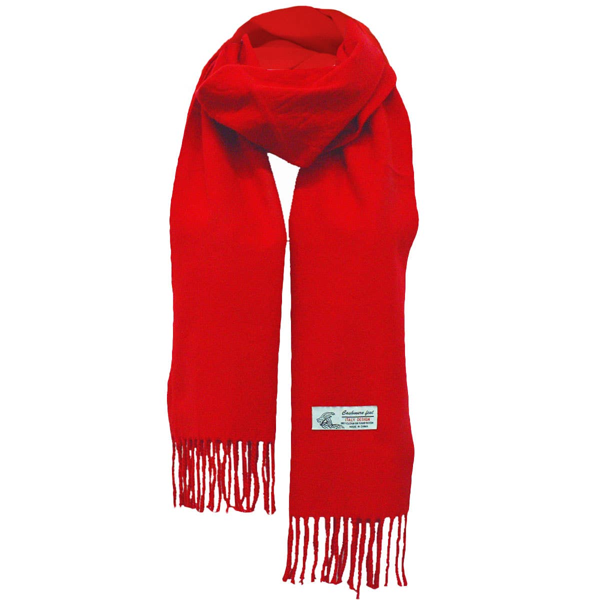 Winter Scarf Classic Plain Solid Soft Cashmere Feel