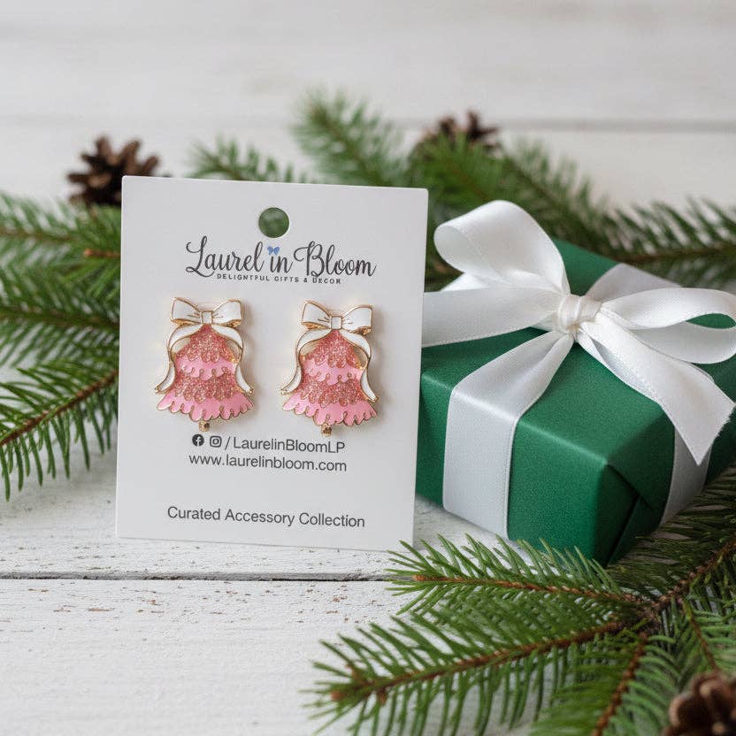Winter Wonderland Christmas Tree Earrings