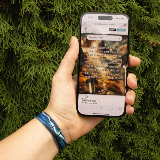 Trust In God NFC Bible Verse Bracelet