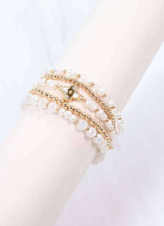 Azura Bracelet Set Gold