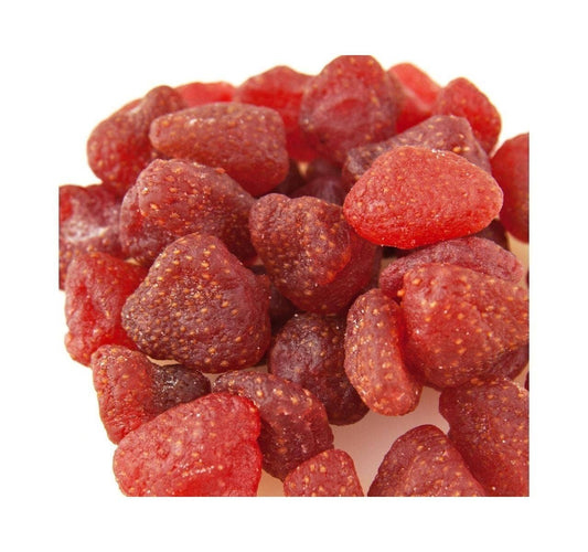 Dried Strawberries with Decorative Cloth Bag (12 oz)